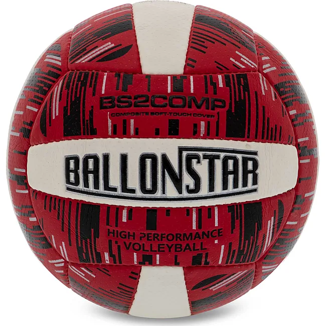 Волейбольний м'яч
 BALLONSTAR LG-5408 №5 PU (Червоно-білий)