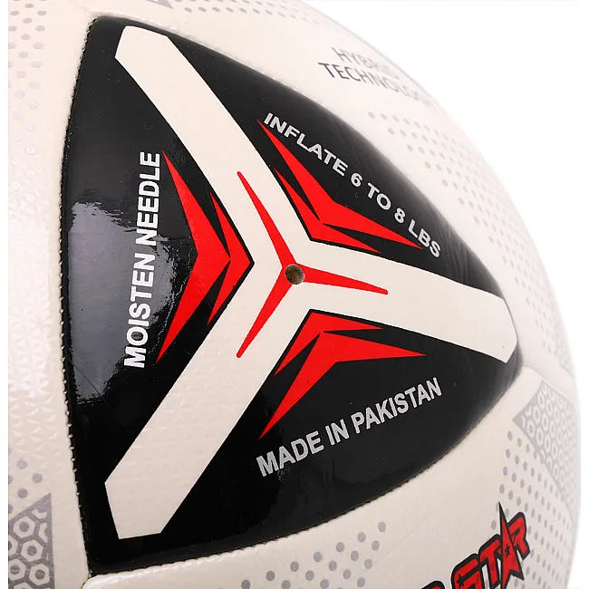 Футбольный мяч
 HYBRID SOCCER STAR FB-4471 №5 PU (Белый-красный)