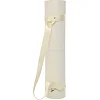 Ремень-стяжка для переноски коврика BLOOM YOGA STRAP LB7080 (Белый)