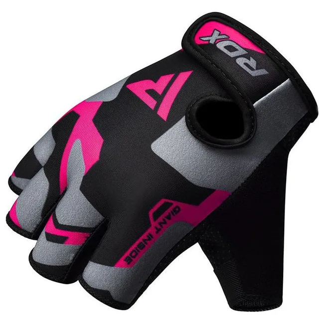Перчатки для фитнеса RDX F6 Sumblimation PINK