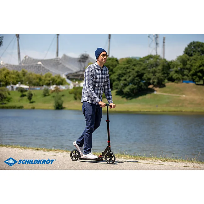 Городской самокат SCHILDKRÖT Scooter Street Master 200mm Red Max: 100 кг