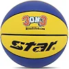 Баскетбольний м'яч STAR 3ON3 BB4136C 6 (Жовтий-синій)