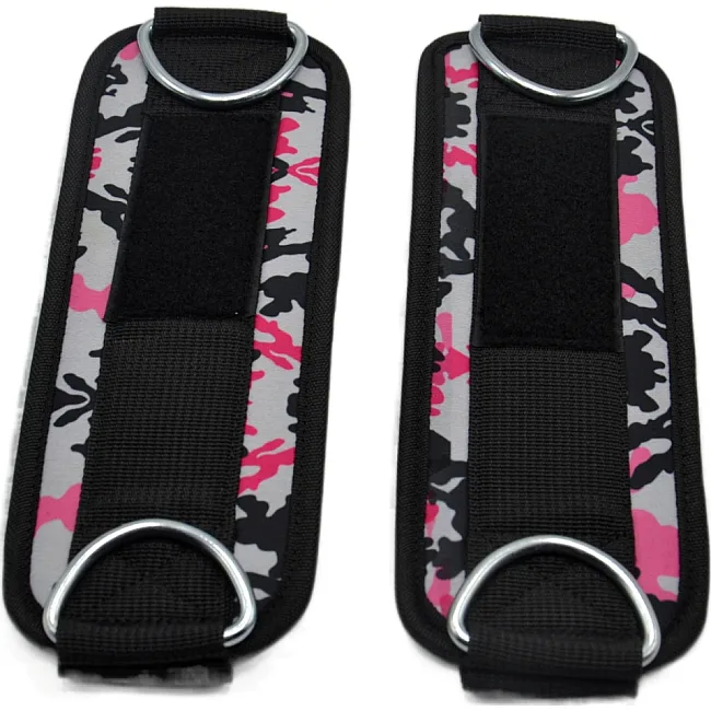 Манжеты на лодыжку POWER SYSTEM PS-3470 Camo Pink/Black
