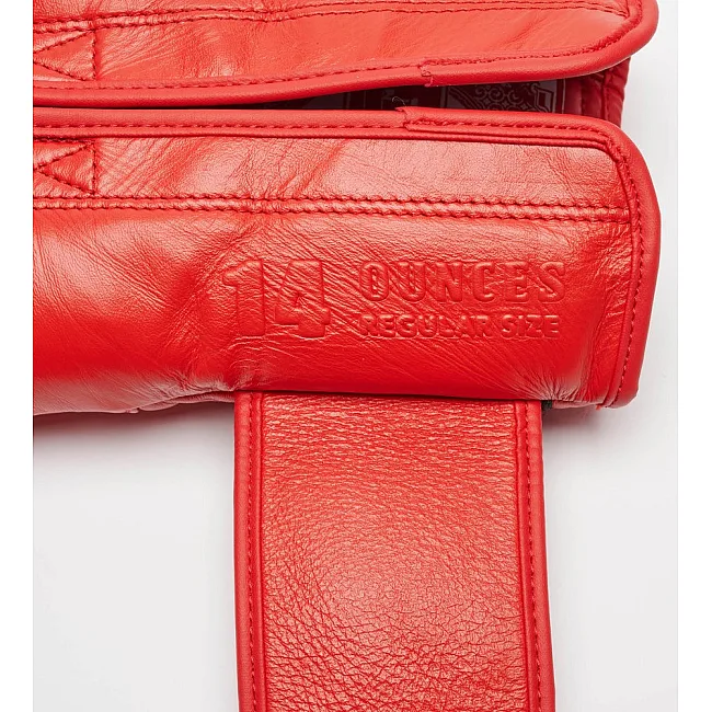Боксерские перчатки Leone GN111 THE GREATEST Red (бинты 4 м. в комплекте)