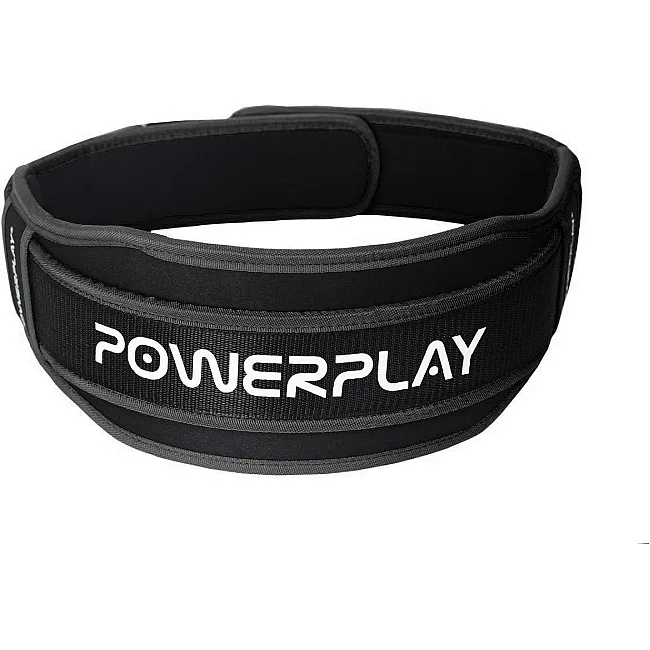 Пояс неопреновый для тяжелой атлетики POWERPLAY 5546 Black