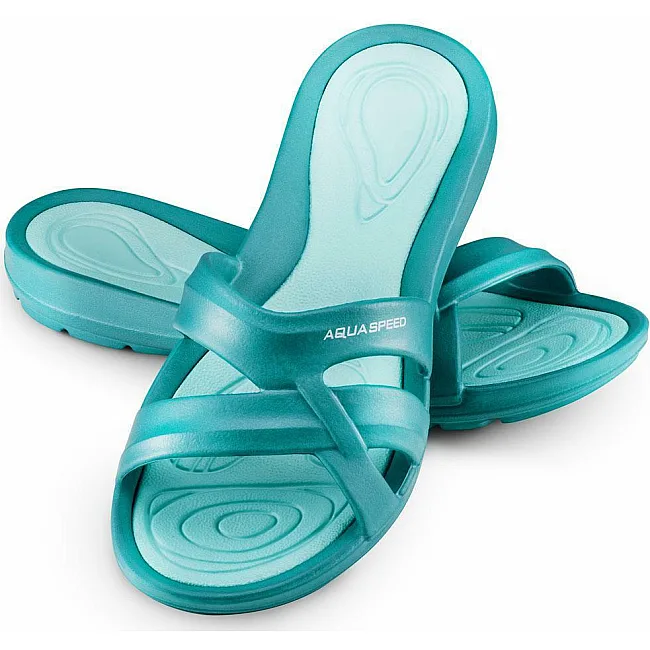 Шлепанцы Aqua Speed PANAMA 7912 бирюзовый