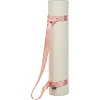 Ремень-стяжка для переноски коврика BLOOM YOGA STRAP LB7080 (Белый)