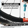 Насос Peaty's Holeshot CO2 Tyre Inflator, MTB 25g, Violet