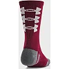 Носки UNDER ARMOUR Perf Tech Nov 3pk Crew черный, бордовый, оранжевый MD