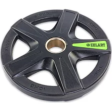 Диск на штангу ZELART TA-5335-10 51мм 10кг