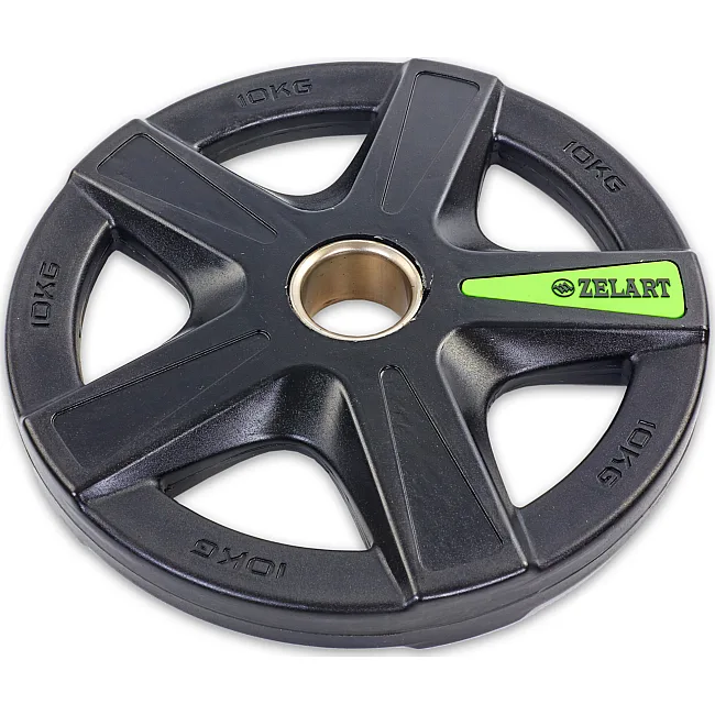Диск на штангу ZELART TA-5335-10 51мм 10кг