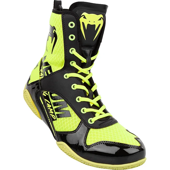 Боксерки VENUM Elite VTC 2 Edition Neo Yellow Black