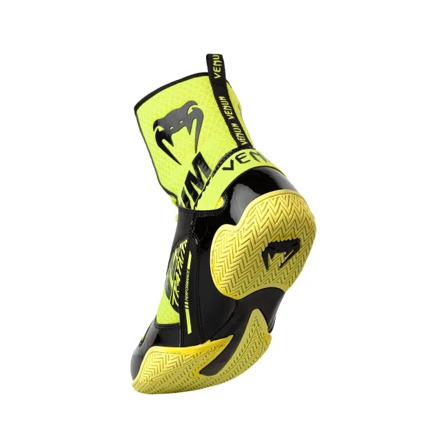 Боксерки VENUM Elite VTC 2 Edition Neo Yellow Black