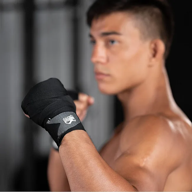Боксерські бинти PHANTOM Impact Black (2.5м)