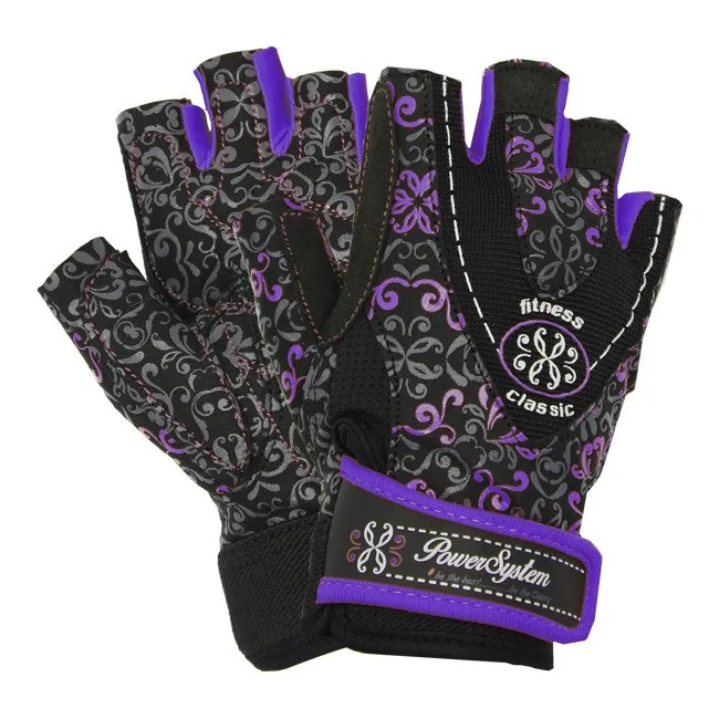 Фитнес перчатки POWER SYSTEM PS-2910 Classy Женские Purple