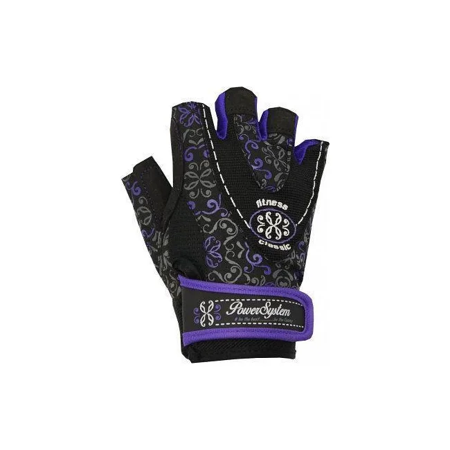 Фитнес перчатки POWER SYSTEM PS-2910 Classy Женские Purple