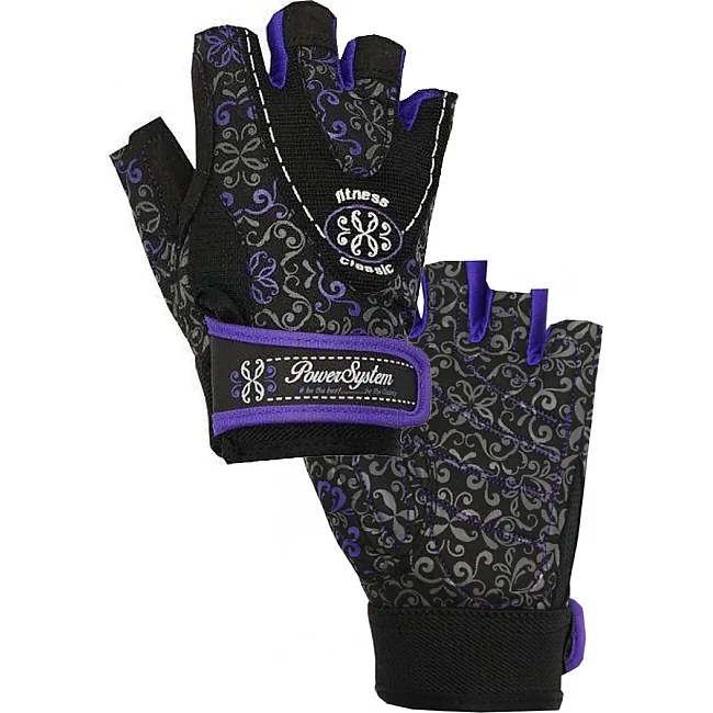 Фитнес перчатки POWER SYSTEM PS-2910 Classy Женские Purple