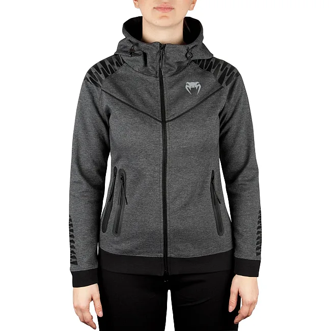 Толстовка женская VENUM Laser Hoody Dark Heather Grey