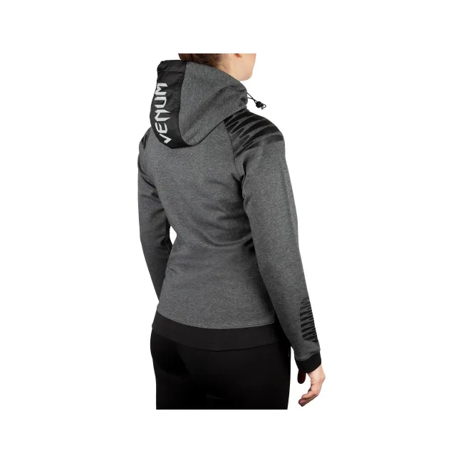 Толстовка женская VENUM Laser Hoody Dark Heather Grey