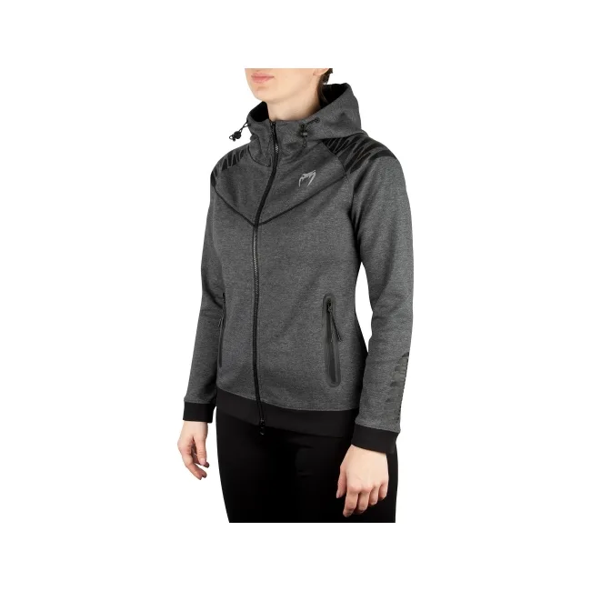 Толстовка женская VENUM Laser Hoody Dark Heather Grey