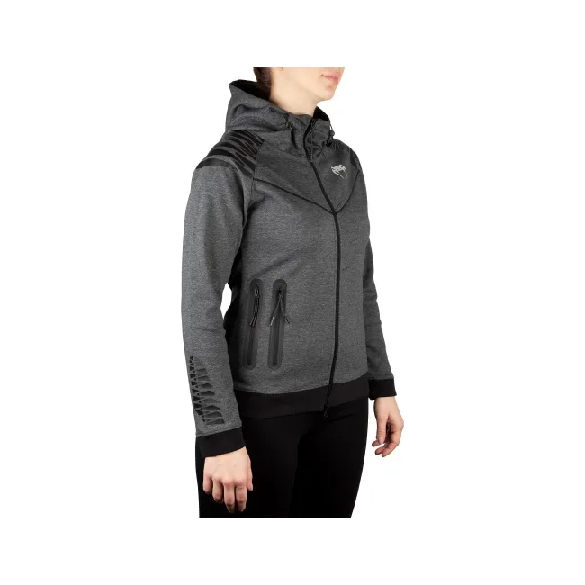 Толстовка женская VENUM Laser Hoody Dark Heather Grey
