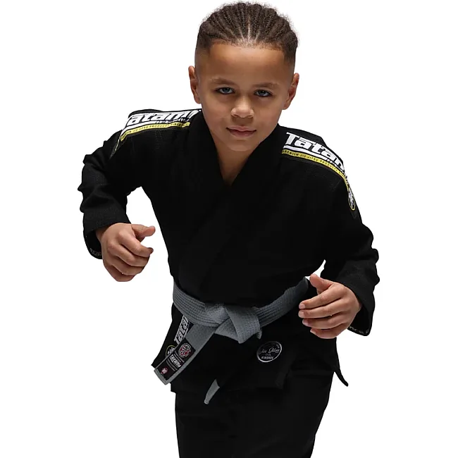 Кимоно для детей джиу джитсу TATAMI Nova Absolute Black Gi