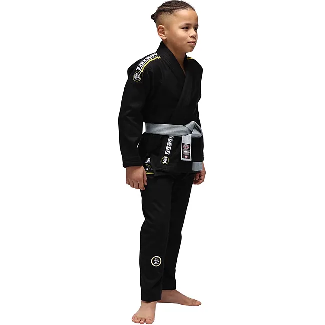 Кимоно для детей джиу джитсу TATAMI Nova Absolute Black Gi