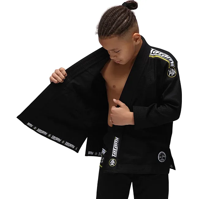 Кимоно для детей джиу джитсу TATAMI Nova Absolute Black Gi