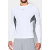 Компресійна футболка Under Armour CoolSwitch Long Sleeve Compression Shirt Graphite White