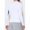 Компресійна футболка Under Armour CoolSwitch Long Sleeve Compression Shirt Graphite White