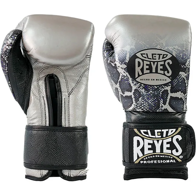 Рукавички для боксу CLETO REYES Leather Contact ClУніверсальний ure Steel Snake