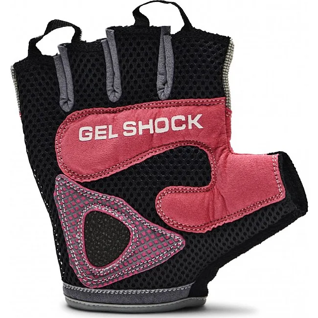 Перчатки для фитнеса LEONE Gel Shock Purple