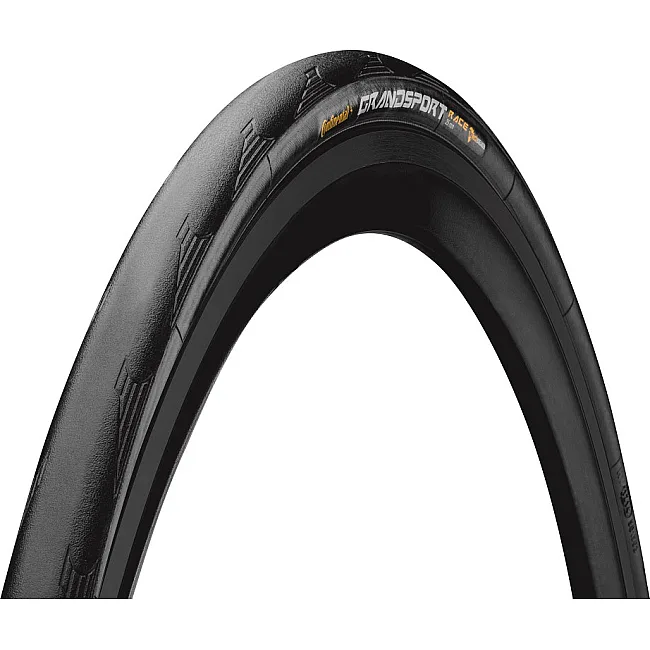 Покришка на велосипед CONTINENTAL Grand Sport Race – 28" | 700 x 23C, чорна, доладна, skin