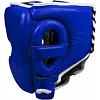 Шлем для спарринга Title Boxing Leather Blue