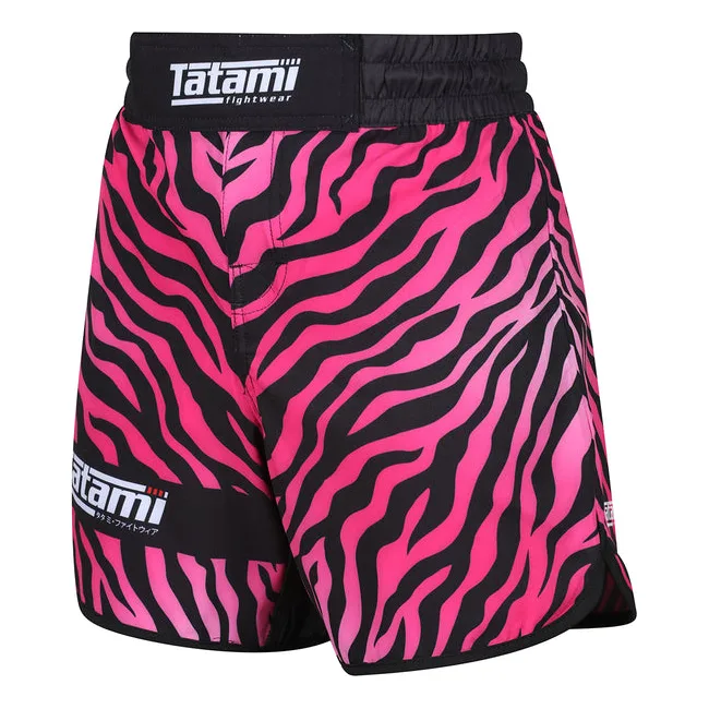Шорты женские для MMA TATAMI Ladies Recharge Grappling Pink