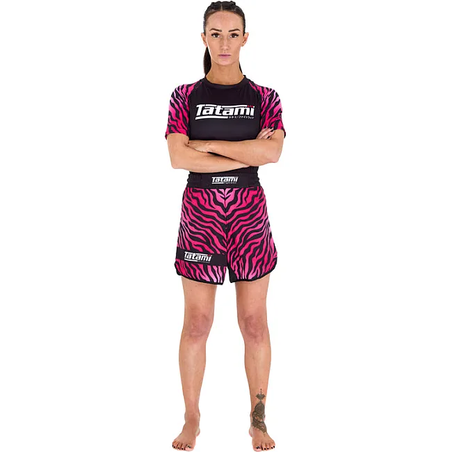 Шорты женские для MMA TATAMI Ladies Recharge Grappling Pink