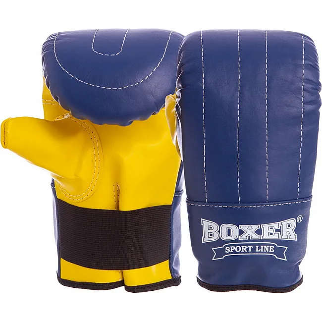 Снарядные перчатки Boxer "Тренировочные" (кожа)