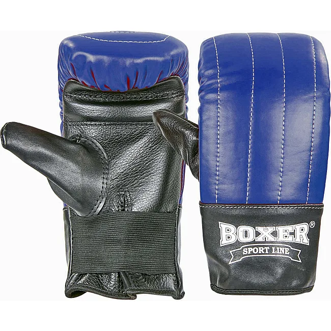 Снарядные перчатки Boxer "Тренировочные" (кожа)