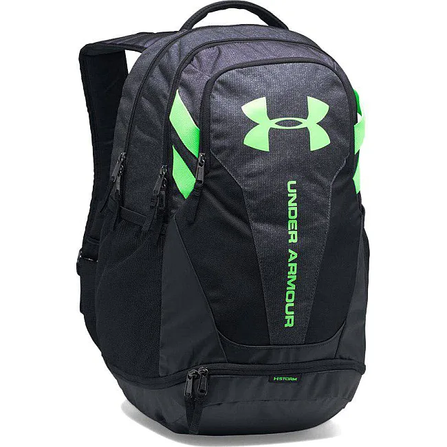 Спортивный рюкзак Under Armour Hustle 3.0 Backpack Black Lime