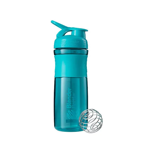 Спортивный шейкер-бутылка BLENDERBOTTLE SportMixer Flip 28oz/820мл Teal