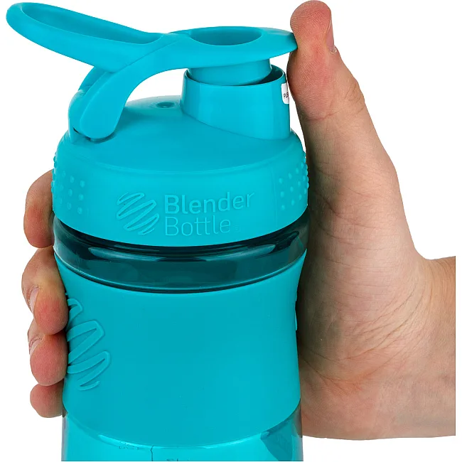 Спортивный шейкер-бутылка BLENDERBOTTLE SportMixer Flip 28oz/820мл Teal