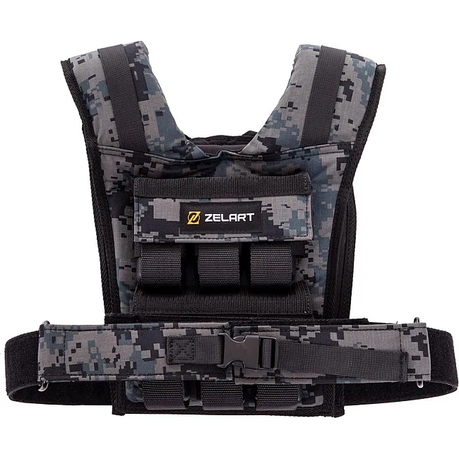 Утяжелительный жилет ZELART TA-3271-12 вес-12 кг
