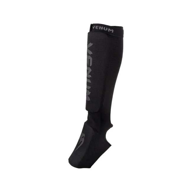 Защита голени и голеностопа Venum Kontact Shinguards - Matte Black