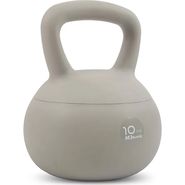 Гиря м'яка MDbuddy SOFT KETTLEBELL TA-7039-10 (Сірий)