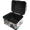 Центральный кофр задний для мотоцикла пластиковый Adventure JUHAO H-45-3 1шт 42x34x30см (Черный)