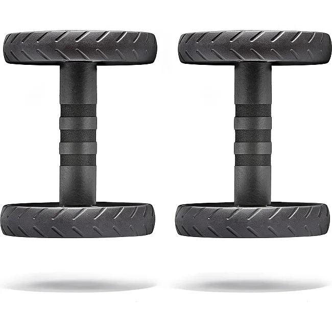 Ролики для пресса ADIDAS Core Rollers черный One Size