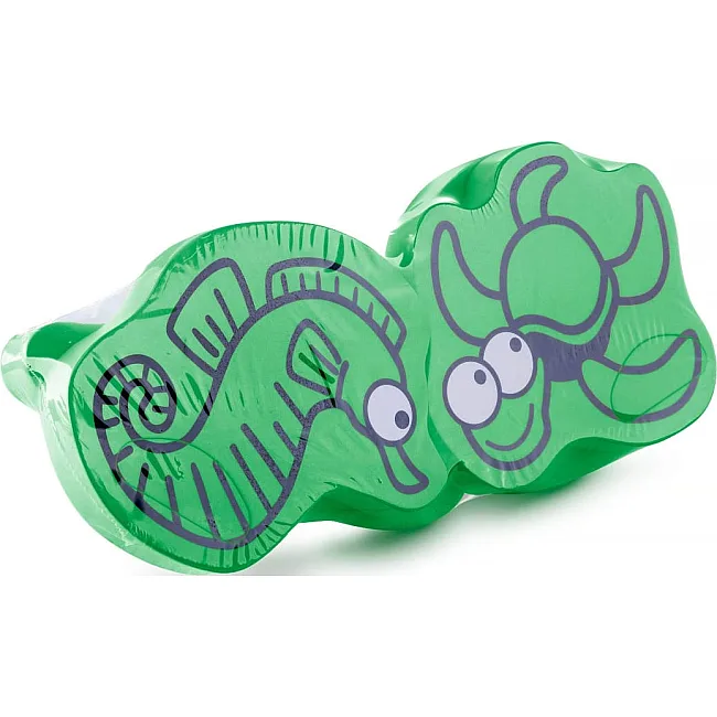 Набор досок для плавания Aqua Speed KIDDIE FRIENDS Set 62736 зеленый (для детей) One Size