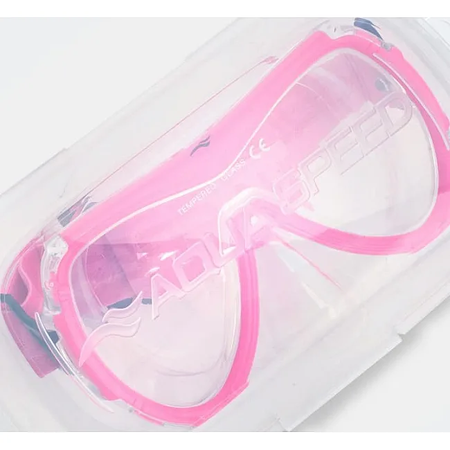 Маска для дайвінгу Aqua Speed RAY FS 62930 рожевий (для дітей) One Size