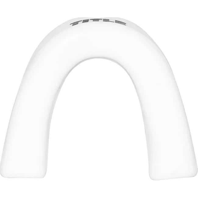 Капа TITLE Boxing Super Shield X2 детская (возраст до 10) White