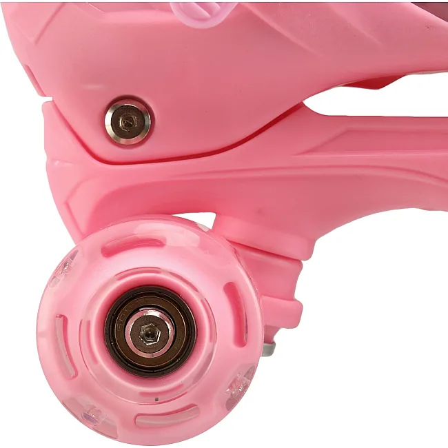 Ролики квады раздвижные SP-SPORT STL-155Q (Голубой)